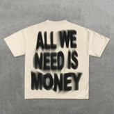 تیشرت طرح money