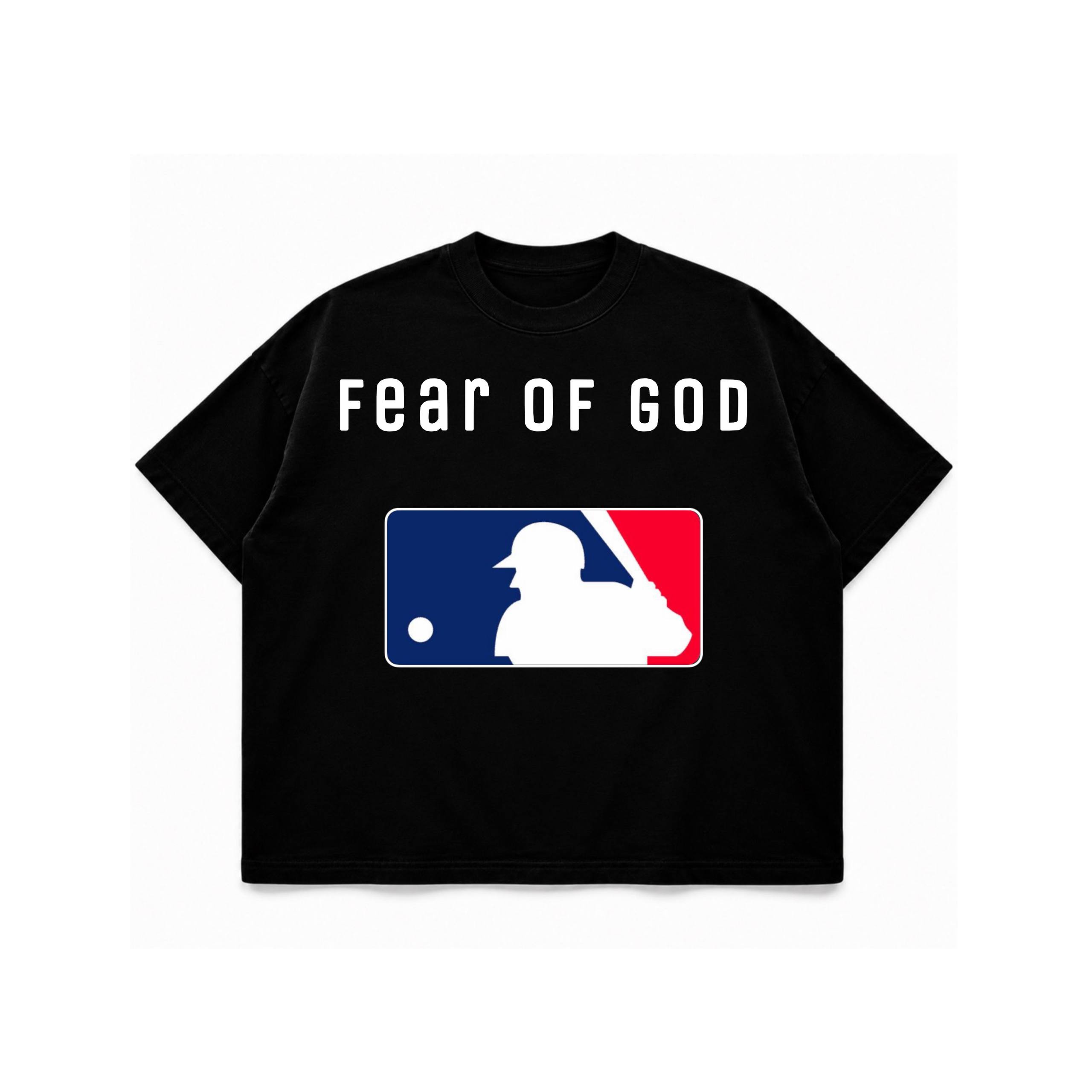 تیشرت  Fear of God طرح بیسیبال