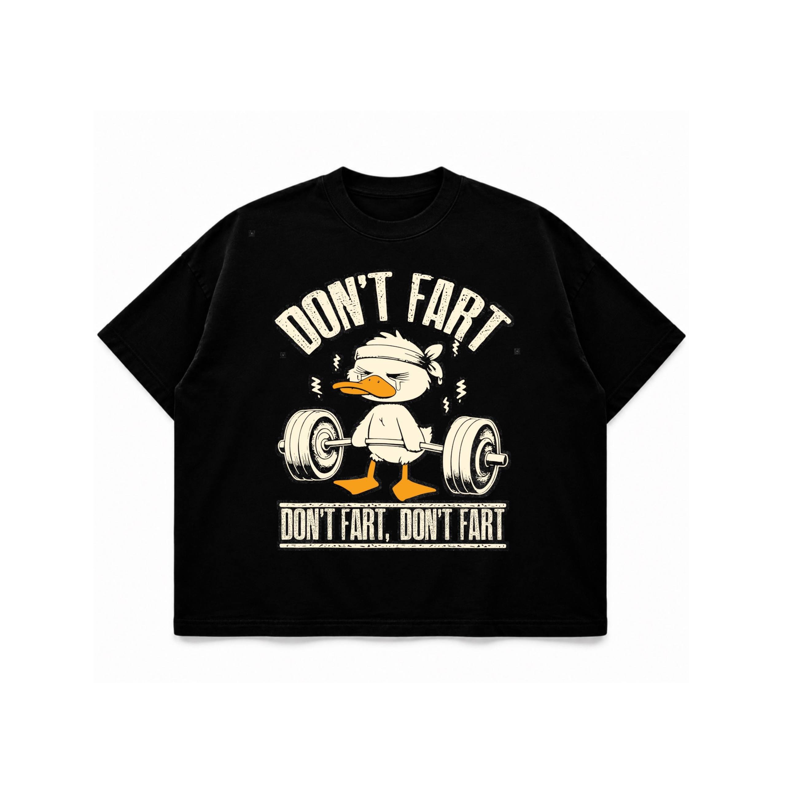 تیشرت ورزشی طرح don't fart