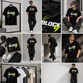 تیشرت طرح block9