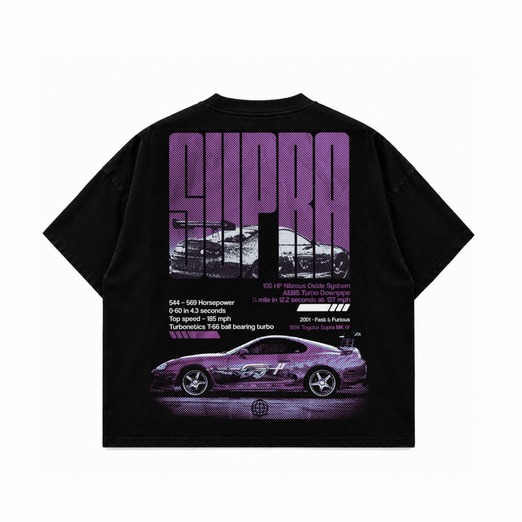تیشرت طرح SUPRA