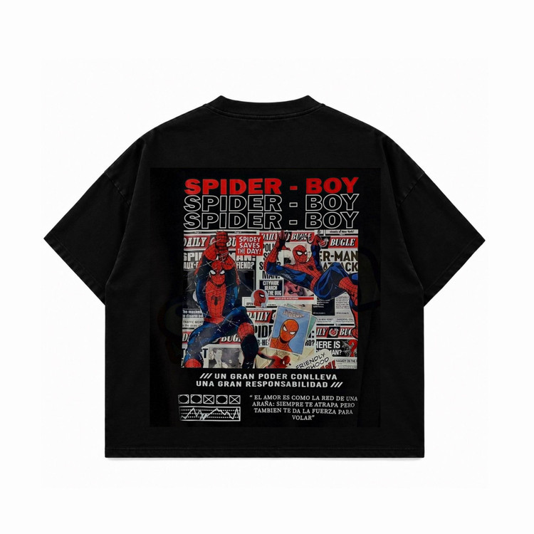 تیشرت ست کاپلی طرح Spider-Man