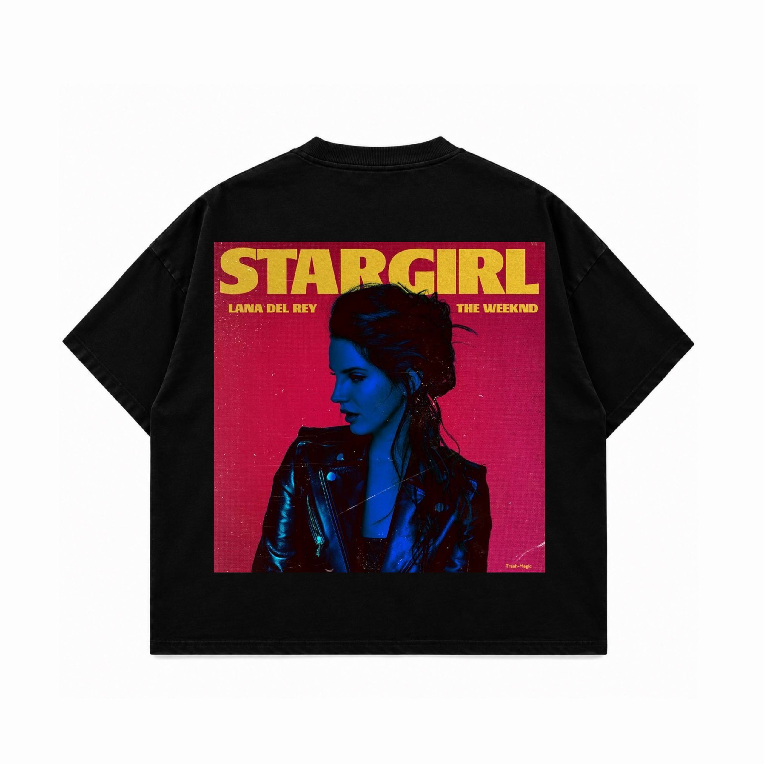 تیشرت ست طرح star girl starboy