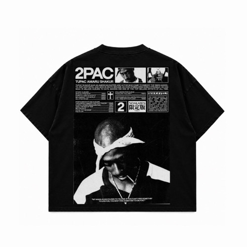 تيشرت طرح 2pac