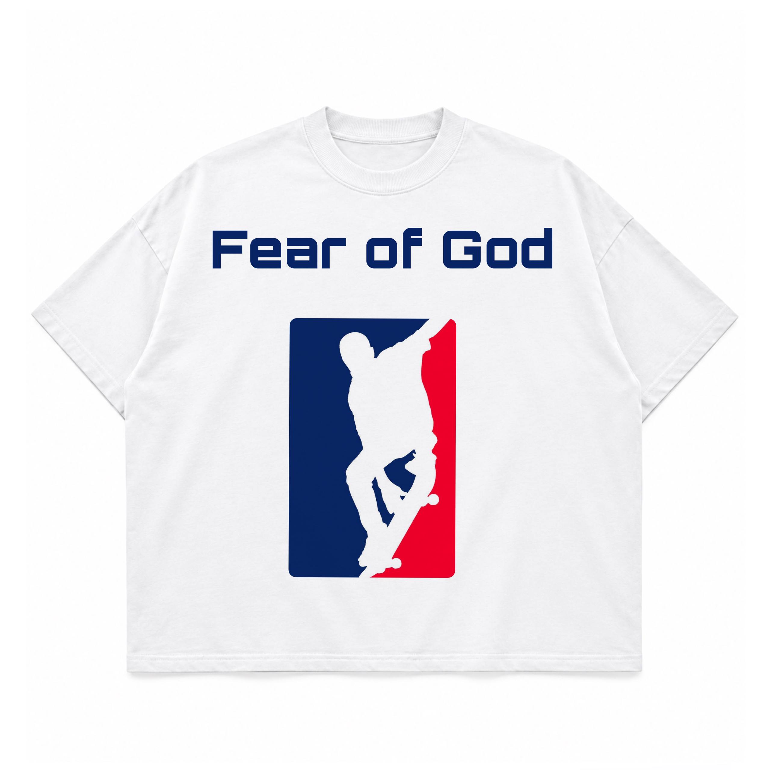 تی‌شرت طرح Fear of god