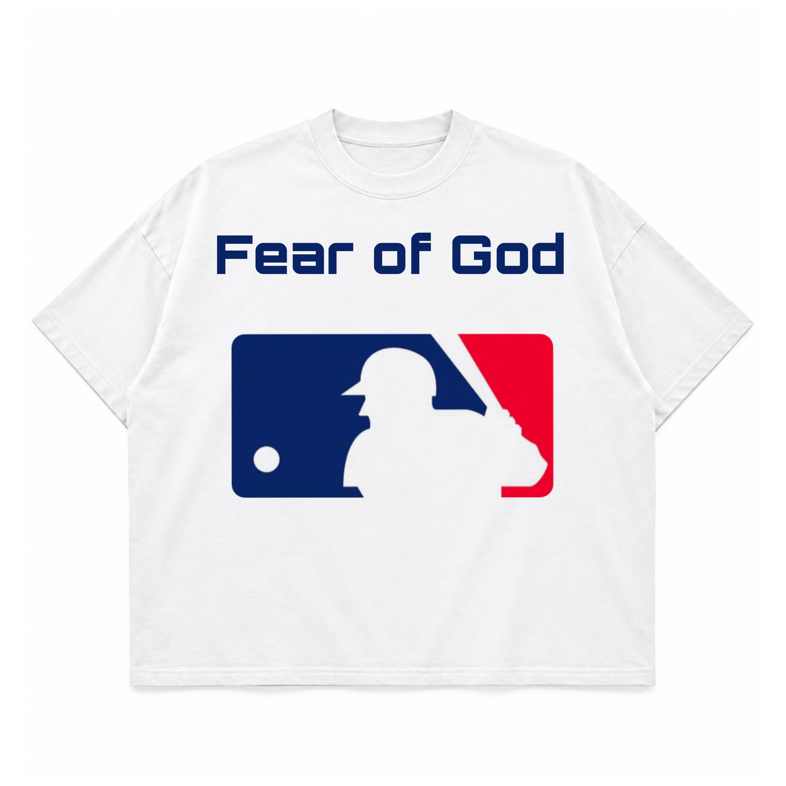 تیشرت مردانه طرح Fear of God