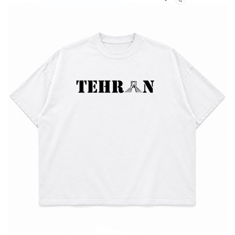تیشرت طرح طهران