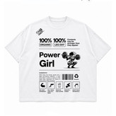 تیشرت طرح Power Girl