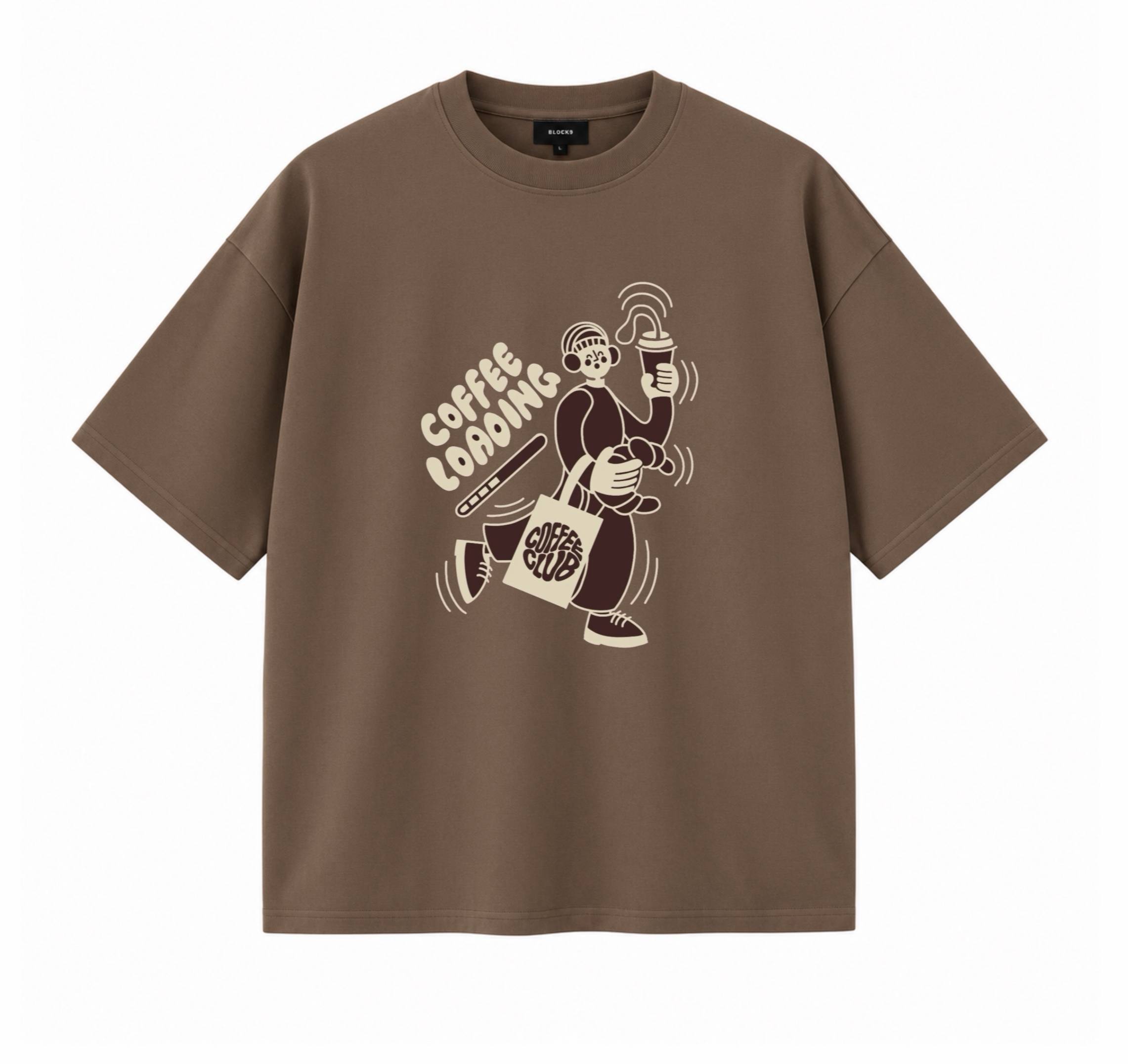 تیشرت طرح coffee